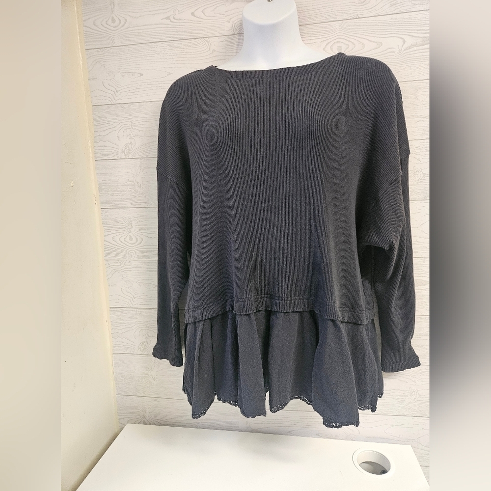 Free People Tunic Women's Dark Grey Size L